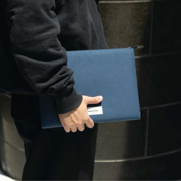 Native Union WFA Stow Lite Sleeve case for Macbook 14" Navy