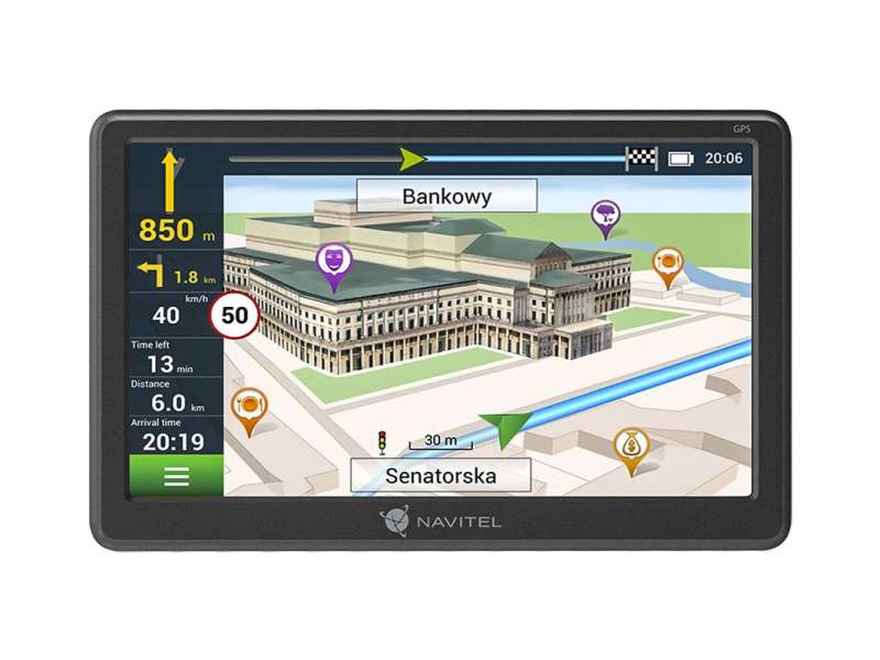 Navitel E707 7" 8GB Térkép Nélkül