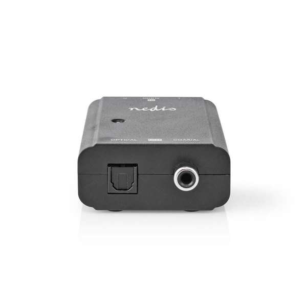 Nedis Analóg digitális audio konverter Black