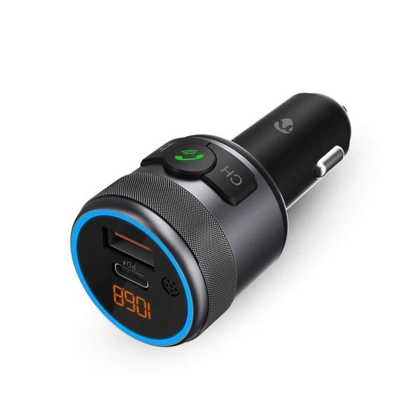Nedis CATR3024BK Car FM Transmitter Black