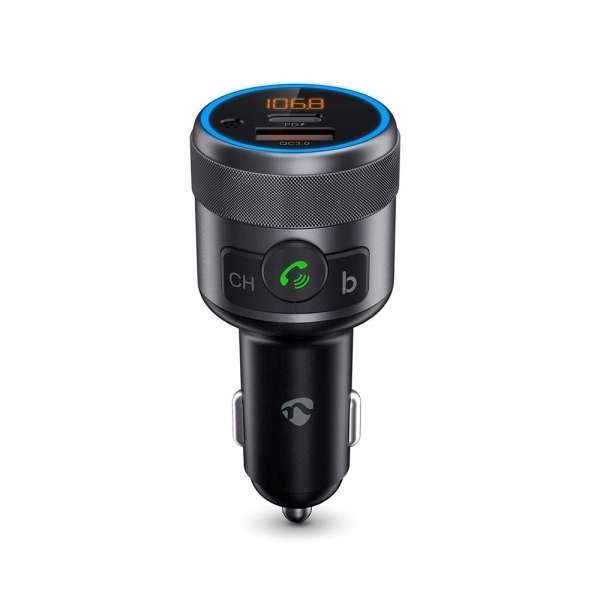Nedis CATR3024BK Car FM Transmitter Black