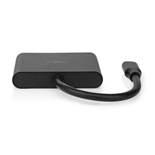 Nedis CCGB64770BK01 USB Multi-Port Adapter Black