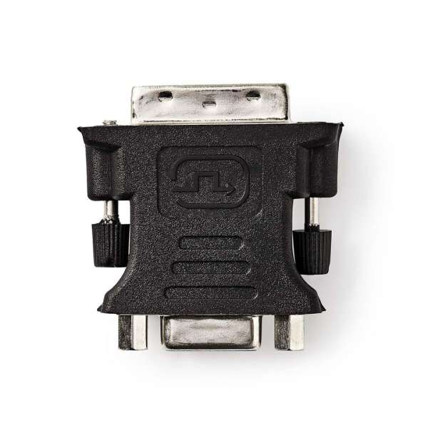 Nedis DVI-I 24+5-Pin Male - VGA Female Black