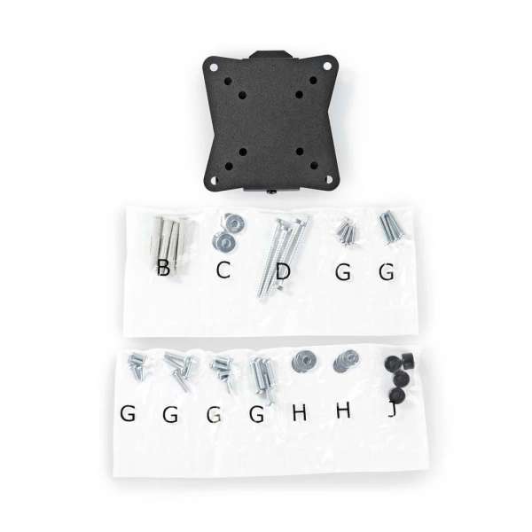 Nedis Fixed TV Wall Mount 13"-27" Black