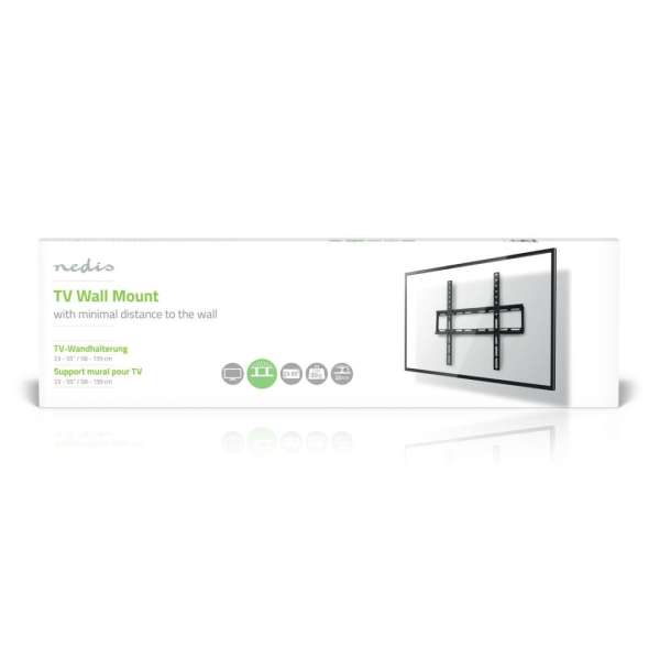 Nedis Fixed TV Wall Mount 23-55" Black