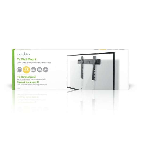 Nedis Fixed TV Wall Mount 32"-55" Black