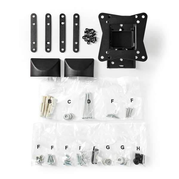 Nedis Full Motion TV Wall Mount 10-32" Black