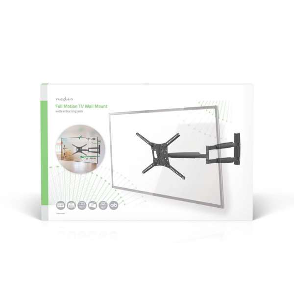 Nedis Full Motion TV Wall Mount 13"-86 " Black