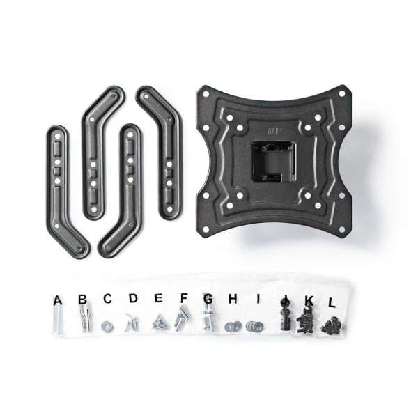 Nedis Full Motion TV Wall Mount 23"-55" Black