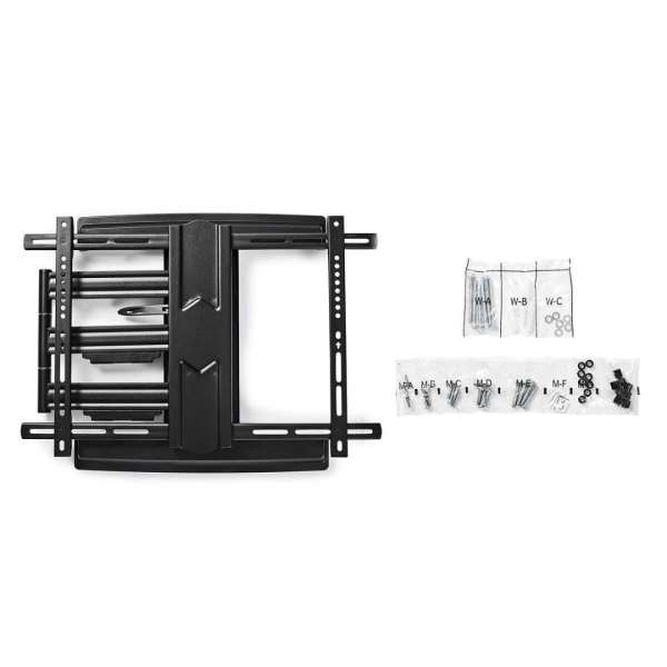 Nedis Full Motion TV Wall Mount 37"-80" Black