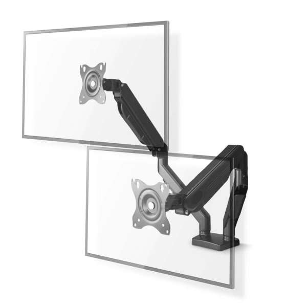 Nedis Gas Spring Desk Monitor Mount 15-32" Black