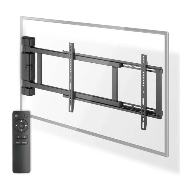 Nedis Motorised TV Wall Mount 32"-75" Black