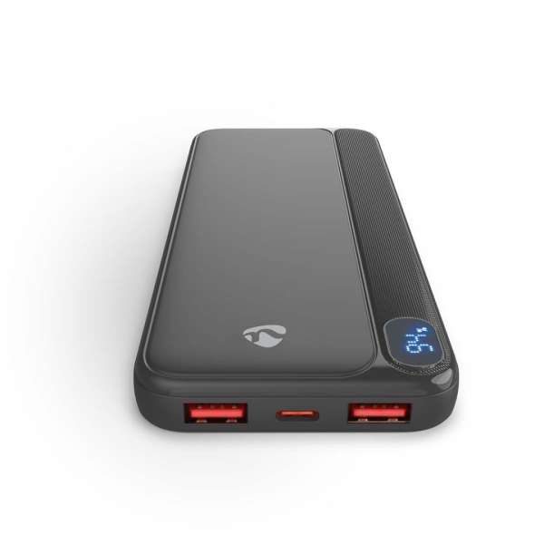 Nedis PBKPD20W125BK 10000mAh Powerbank Black