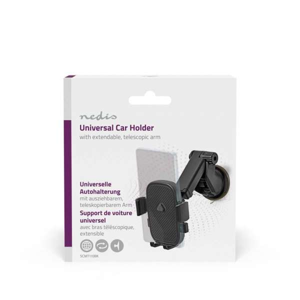 Nedis SCMT110BK Smartphone Car Mount Black