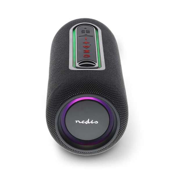 Nedis SPBT2460BK Portable Bluetooth Speaker Black