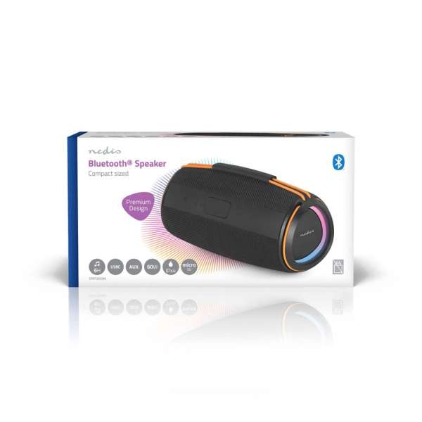 Nedis SPBT3026BK Bluetooth Speaker Black
