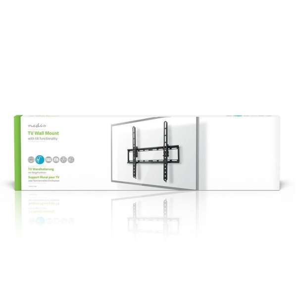 Nedis Tiltable TV Wall Mount 23"-55" Black