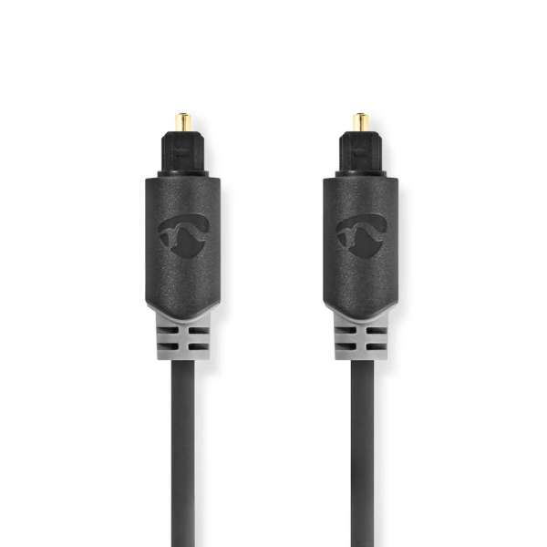 Nedis TosLink Male - TosLink Male Optical Audio Cable 5m Black