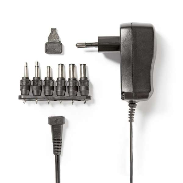 Nedis Universal AC Power Adapter 7,2W 1,8m Black