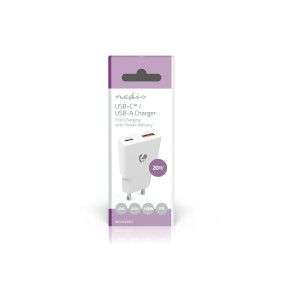 Nedis Wall Charger 20W PD 3.0 White