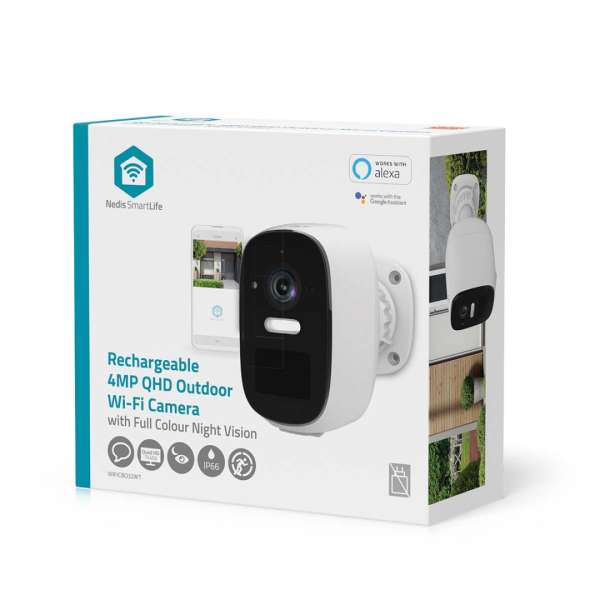 Nedis WIFICBO32WT SmartLife Outdoor Camera