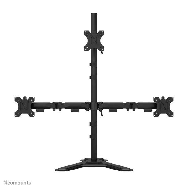 Neomounts DS45-600BL2-1 Triple monitor stand 10-32" Black