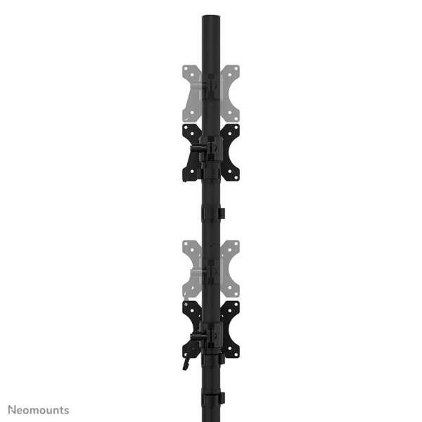 Neomounts DS45-600BL2V Dual monitor stand 10-32" Black