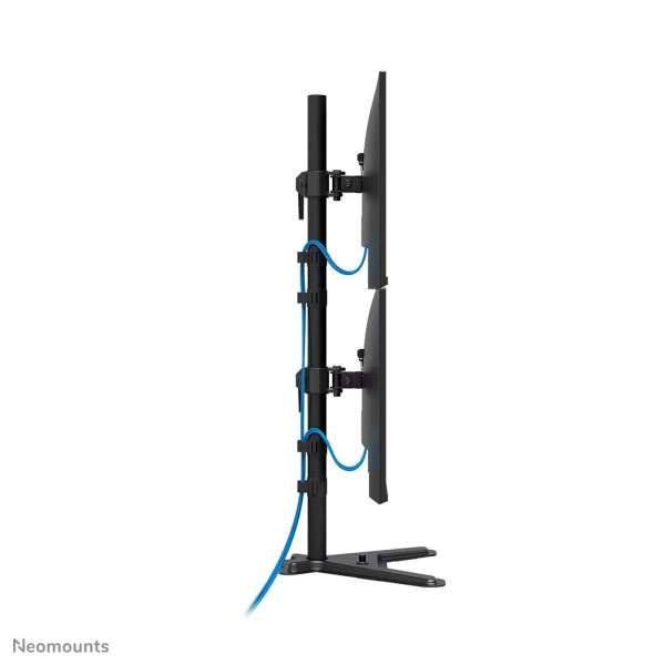 Neomounts DS45-600BL2V Dual monitor stand 10-32" Black