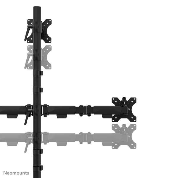 Neomounts DS60-600BL2-1 Triple monitor arm 10-32" Black