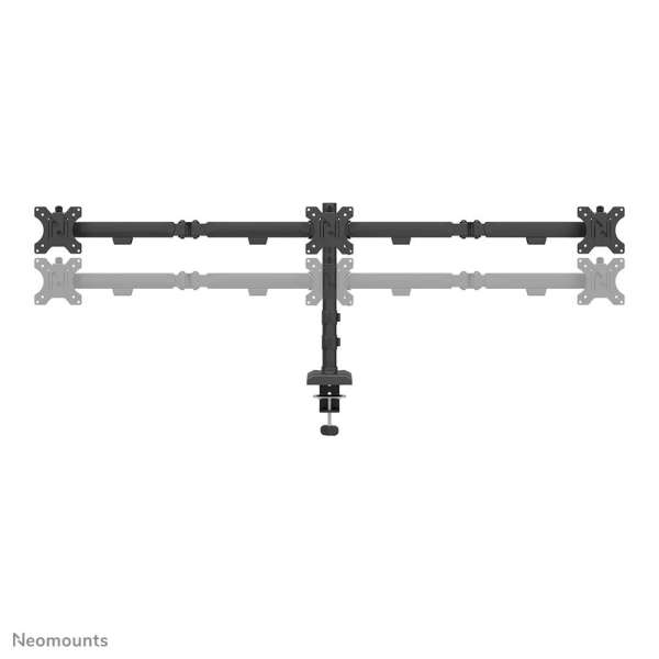 Neomounts DS60-600BL3 desk monitor arm 10"-27" Black