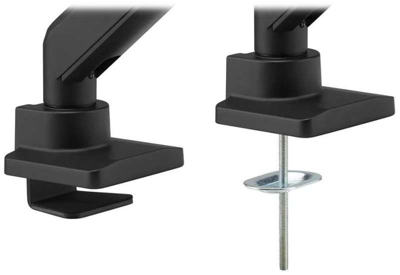 Neomounts DS70PLUS-450BL1 desk monitor arm for curved ultra-wide screens 17"-49" Black