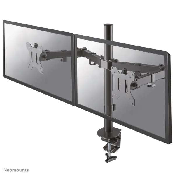 Neomounts FPMA-D550DBLACK Full Motion Dual desk monitor arm 10"-32" Black