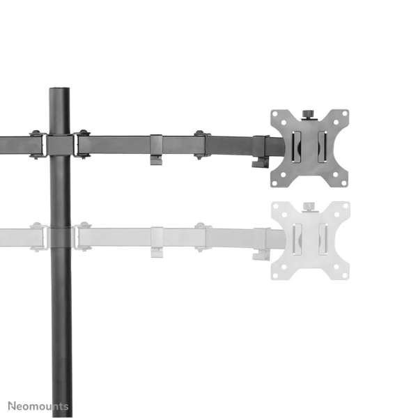Neomounts FPMA-D550DBLACK Full Motion Dual desk monitor arm 10"-32" Black