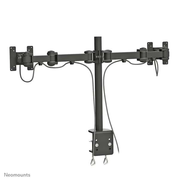Neomounts FPMA-D960D Full Motion Dual desk monitor arm 10"-27" Black