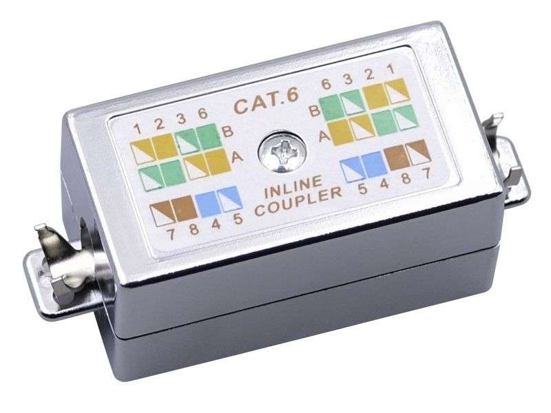 Nestron Kábel toldó; árnyékolt; Cat6; krone IDC