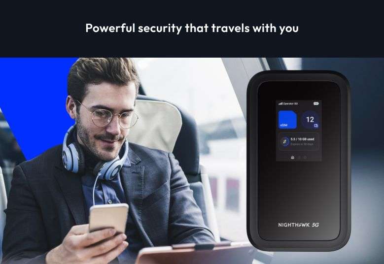 Netgear Nighthawk 5G M7 Mobile WiFi 7 Router with eSIM