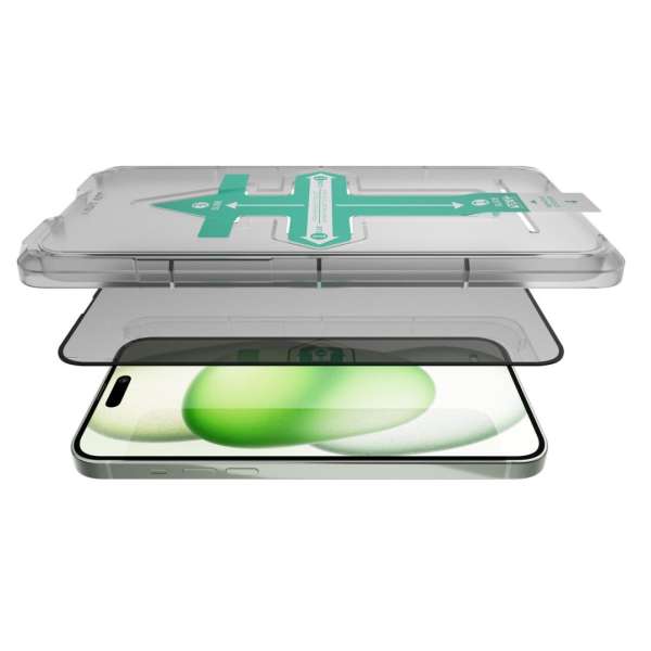 Next One All-rounder Privacy Glass Screen Protector for iPhone 15 Plus
