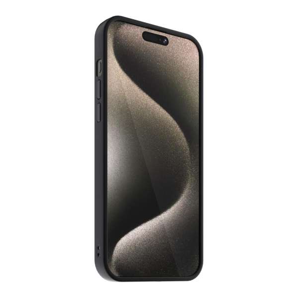 Next One Shield Case for iPhone 15 Pro Max MagSafe Compatible Black Mist