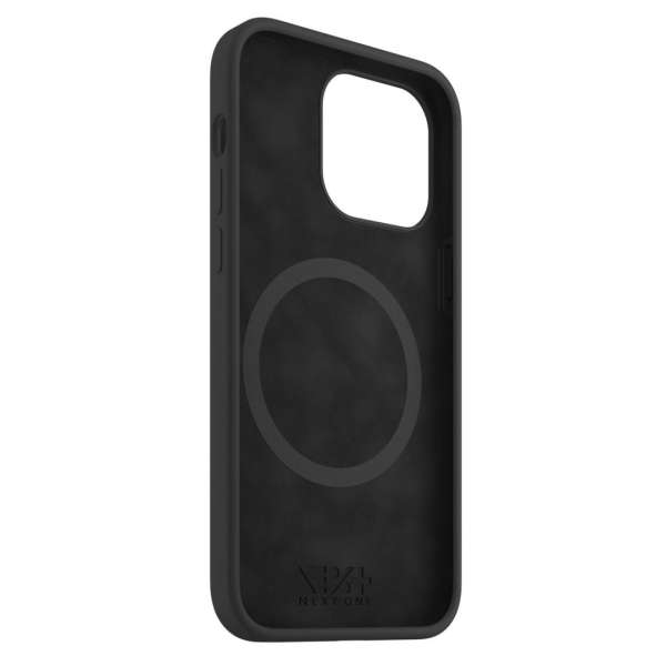 Next One Silicone Case for iPhone 15 Pro Max MagSafe compatible - Black