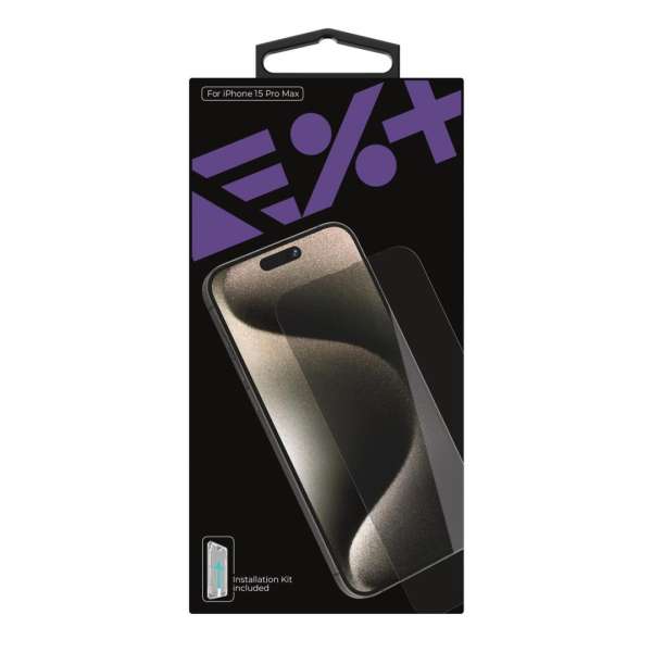 Next One Tempered Glass Screen Protector for iPhone 15 Pro Max