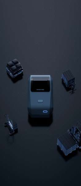 NIIMBOT K3 Címkenyomtató Blue
