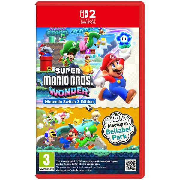 Nintendo Switch 2 Super Mario Bros. Wonder + Meetup in Bellabel Park