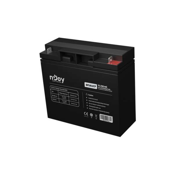 Njoy 12V/18Ah szünetmentes akkumulátor 1db/csomag
