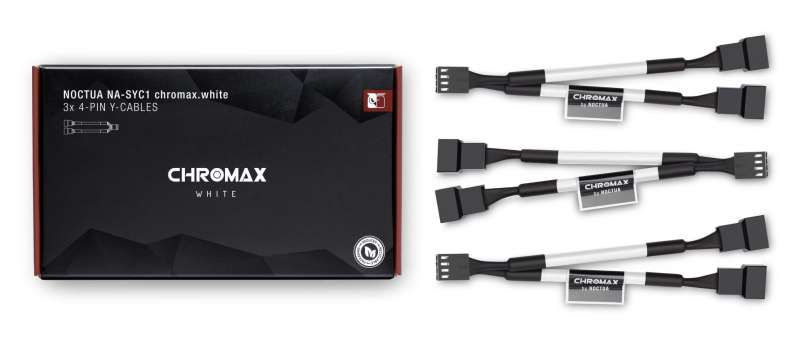 Noctua NA-SYC1 4-PIN PWM Cable White