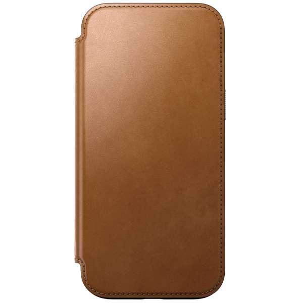 Nomad Leather Folio iPhone 16 Pro Max Brown