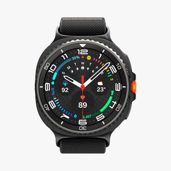 Nomad Lite Fit Band for Samsung Galaxy Watch 8 46mm/44mm/40mm Black