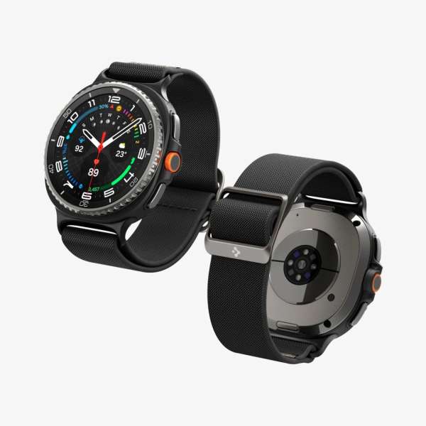 Nomad Lite Fit Band for Samsung Galaxy Watch 8 46mm/44mm/40mm Black