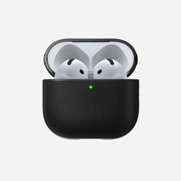 Nomad Modern Leather Case for Airpods 4 Black
