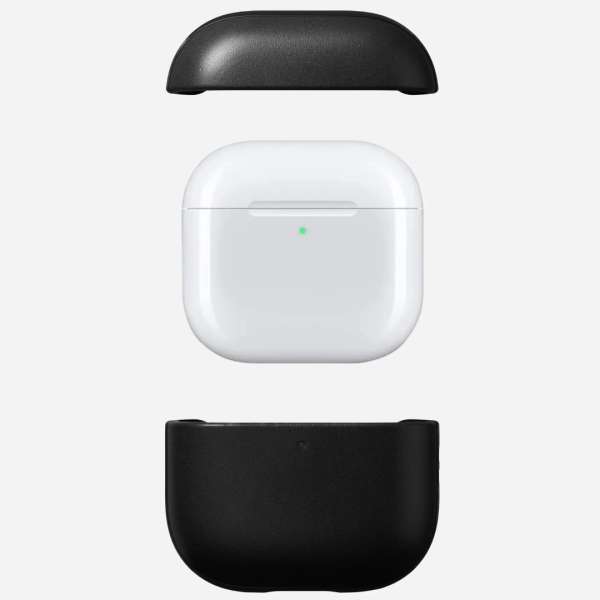 Nomad Modern Leather Case for Airpods 4 Black