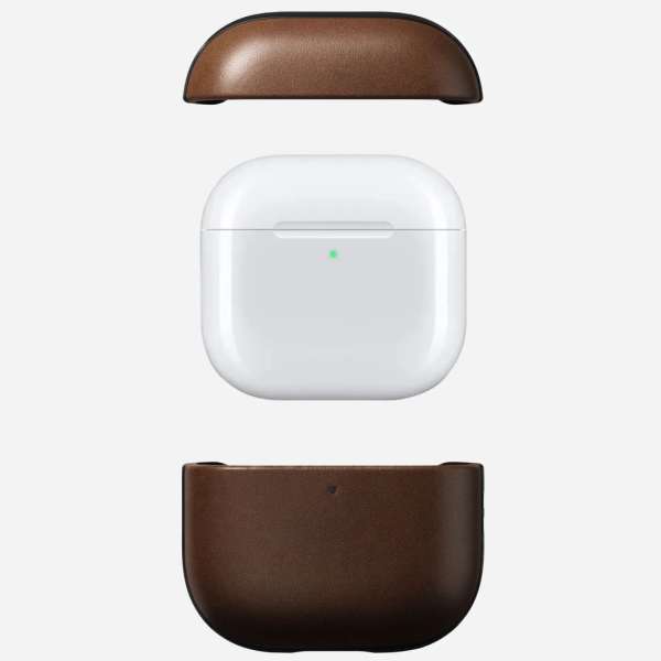 Nomad Modern Leather Case for Airpods 4 Brown